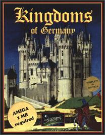 Box cover for Kingdoms Of Germany on the Commodore Amiga.